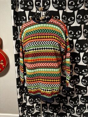 90s cotton ramie sweater from Chaus Sport